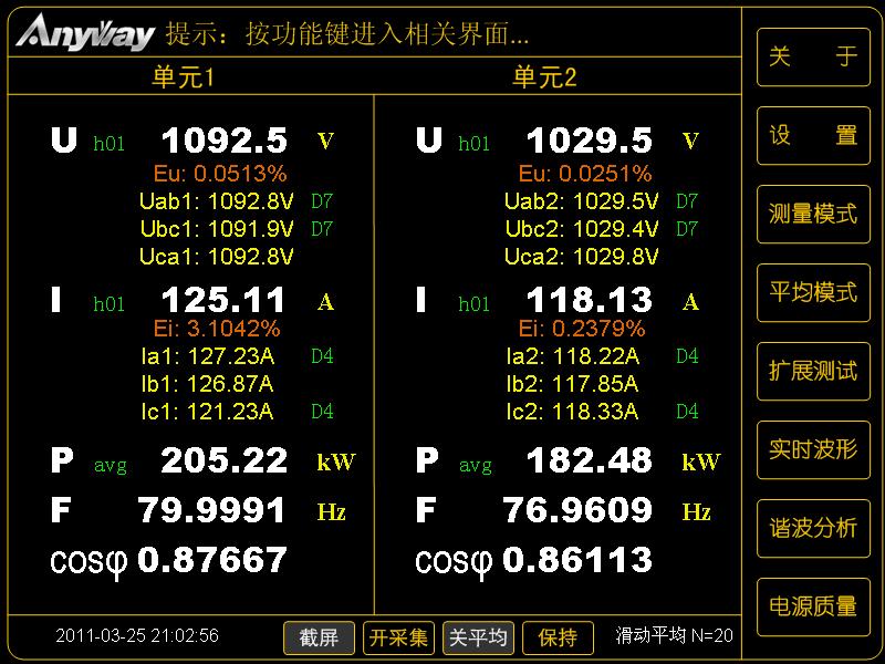 基波测量 基波测量