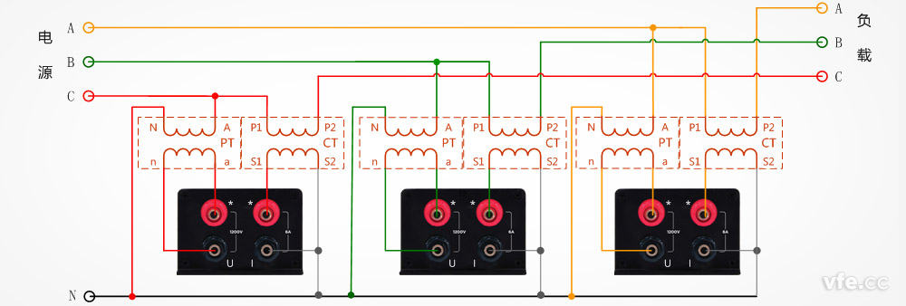 互感器3P4W三相四线-2 互感器3P4W三相四线-2