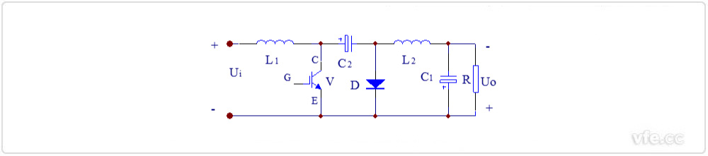 Cuk斩波电路原理图 Cuk斩波电路原理图