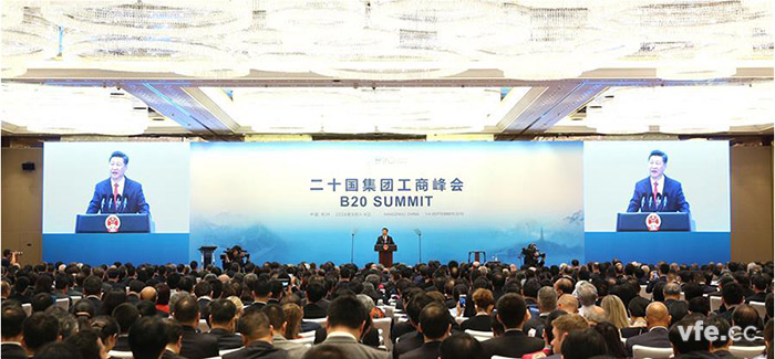 2016 年G20峰会在杭州举行，习近平主席主持开幕式