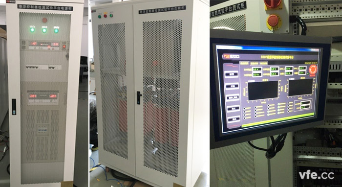 悬浮控制器检测试验平台实物图