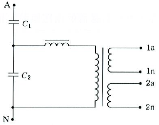 具有两个二次绕组的单相互感器 具有两个二次绕组的单相互感器